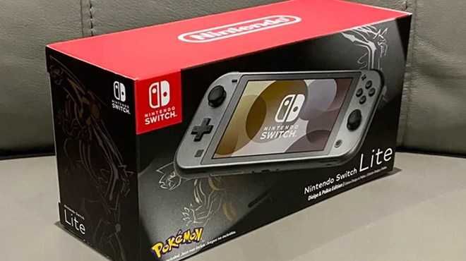 Nintendo Switch Lite Dialga Palkia Edition (Nova em Caixa)