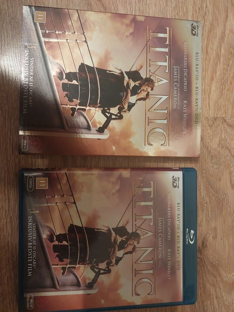 Titanic 3D 6x Bluray bez pl. Wydanie eng.