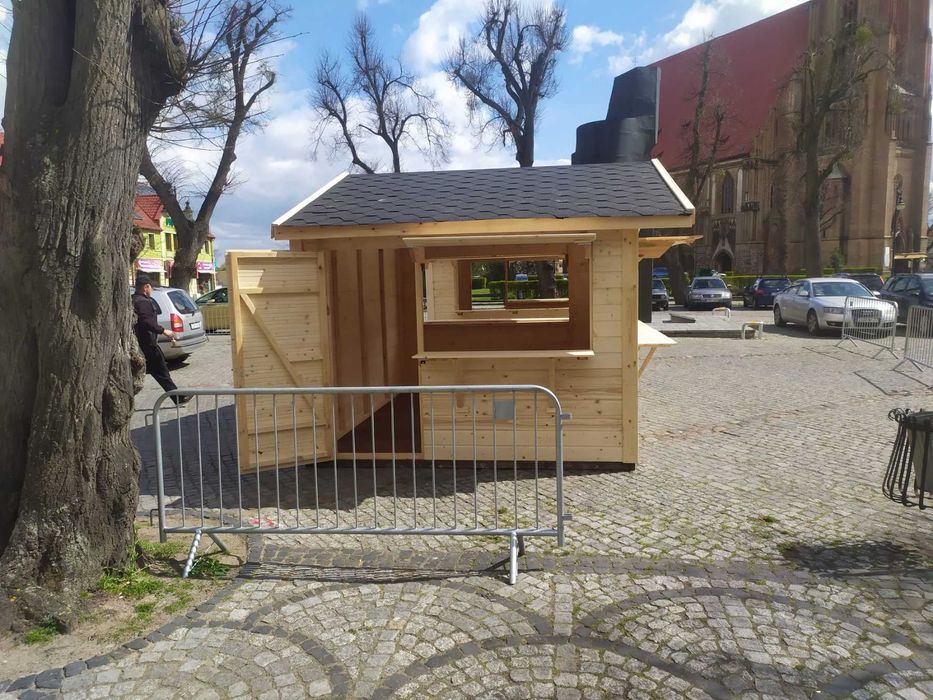 domek handlowy kiosk stragan