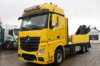 Mercedes-Benz ACTROS 2551 HDS FASSI F 365  Z Niemiec platforma do kontenerów