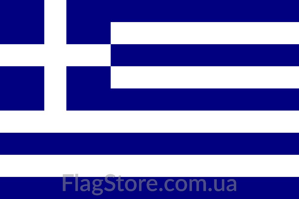 Греческий флаг Греции 150х90см, грецький прапор Греції, flag of Greece