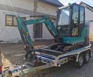 Usługi minikoparka 1.8t