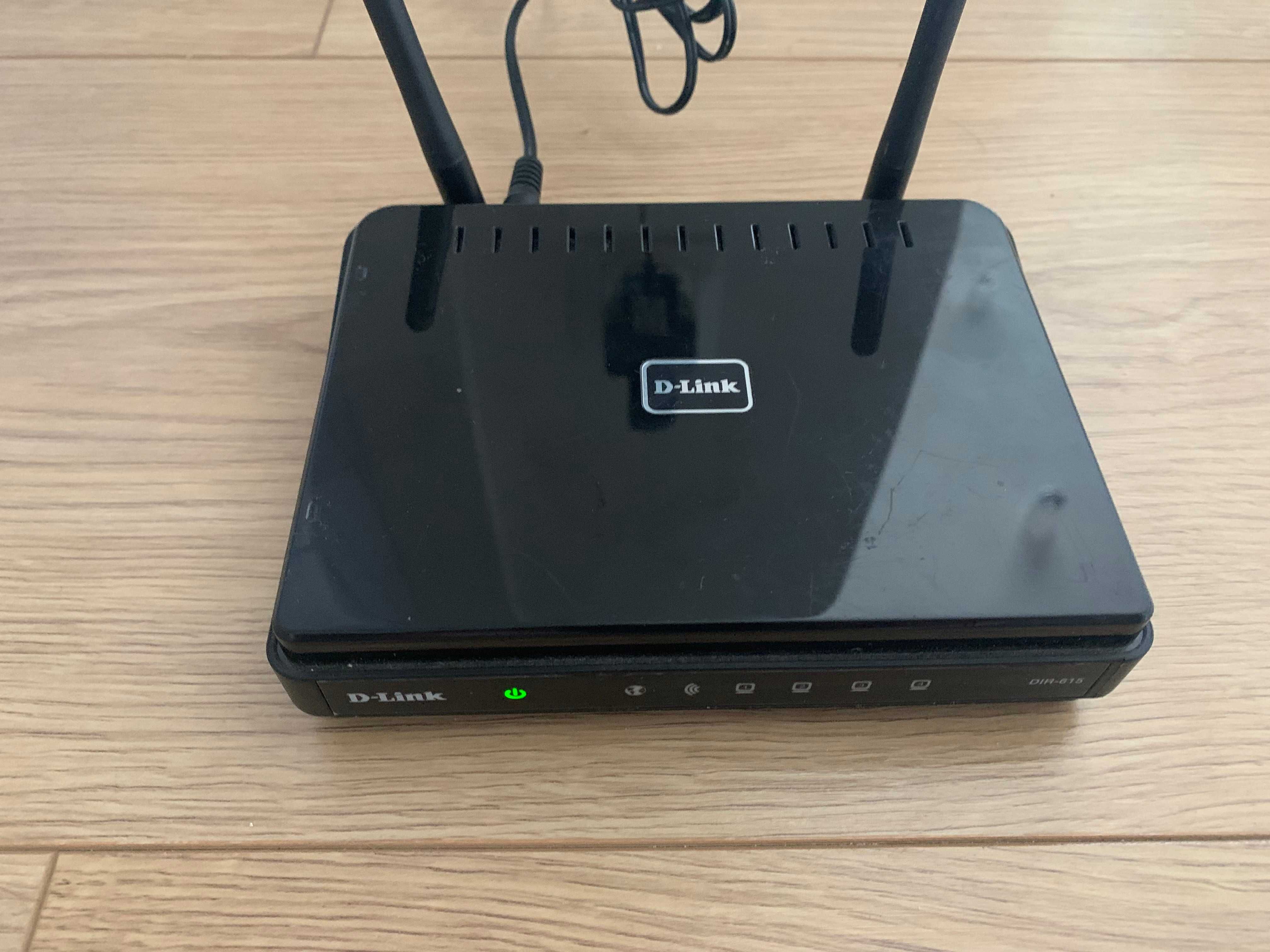 Router D-link DIR 615 czarny, stan nieznany!