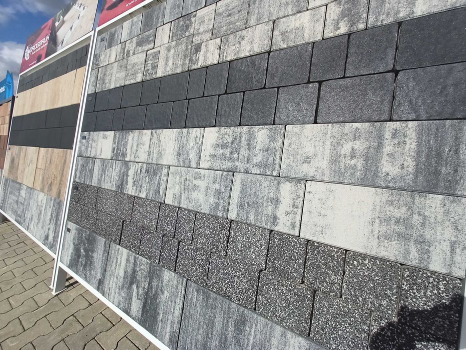 Kostka brukowa - via tres Inverno 6 cm na podjazd i taras