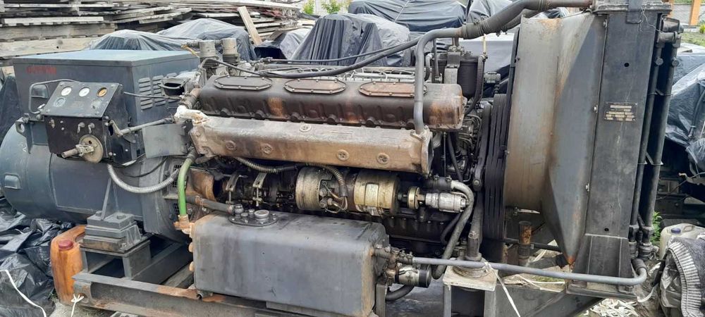 ремонт генератора 1д6,1д12