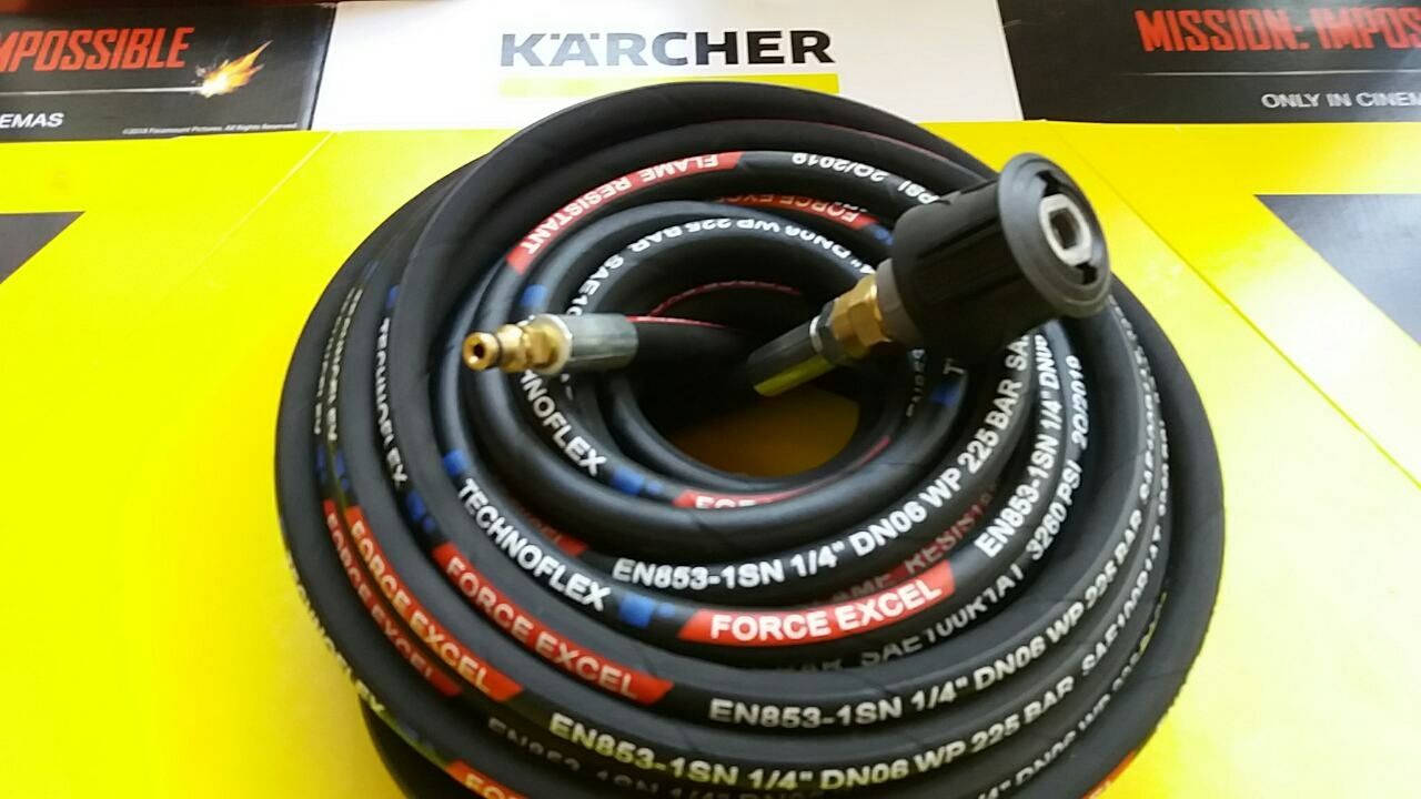 для мойки шланг высокого давления karcher bosch B&D Lavor grunhelm РВД