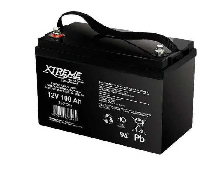 Акумулятор гелевий 100Ah (GEL) Xtreme 12V / Аккумулятор гелевый