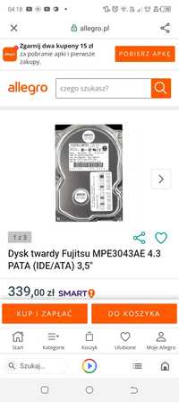 Dyski twarde Fujitsu limited