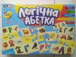 Игра Danko Toys Логічна абетка (двусторонние пазлы - ассоциации) (Укр)