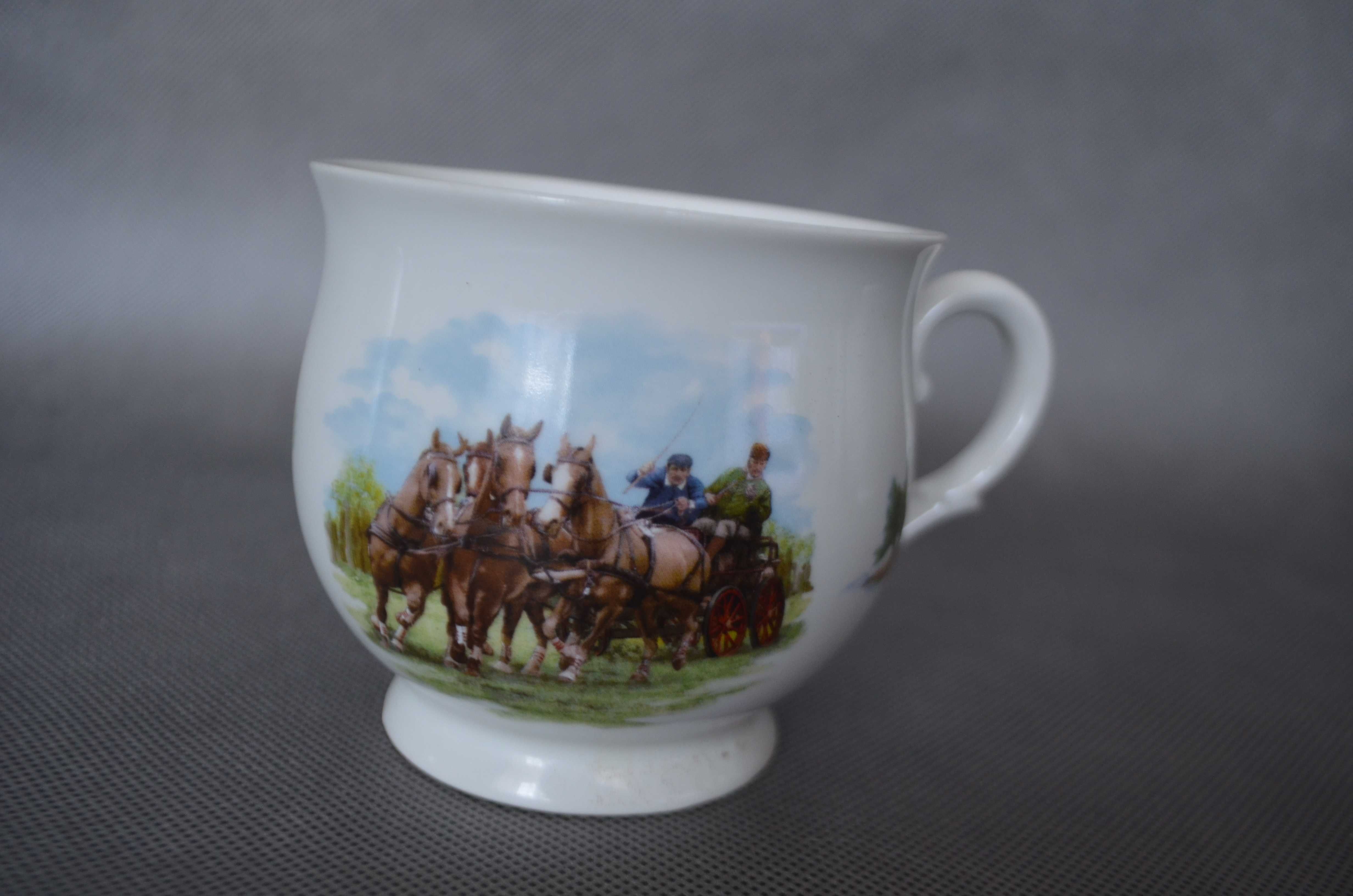 kubek do herbaty jak szolka ślązak porcelana