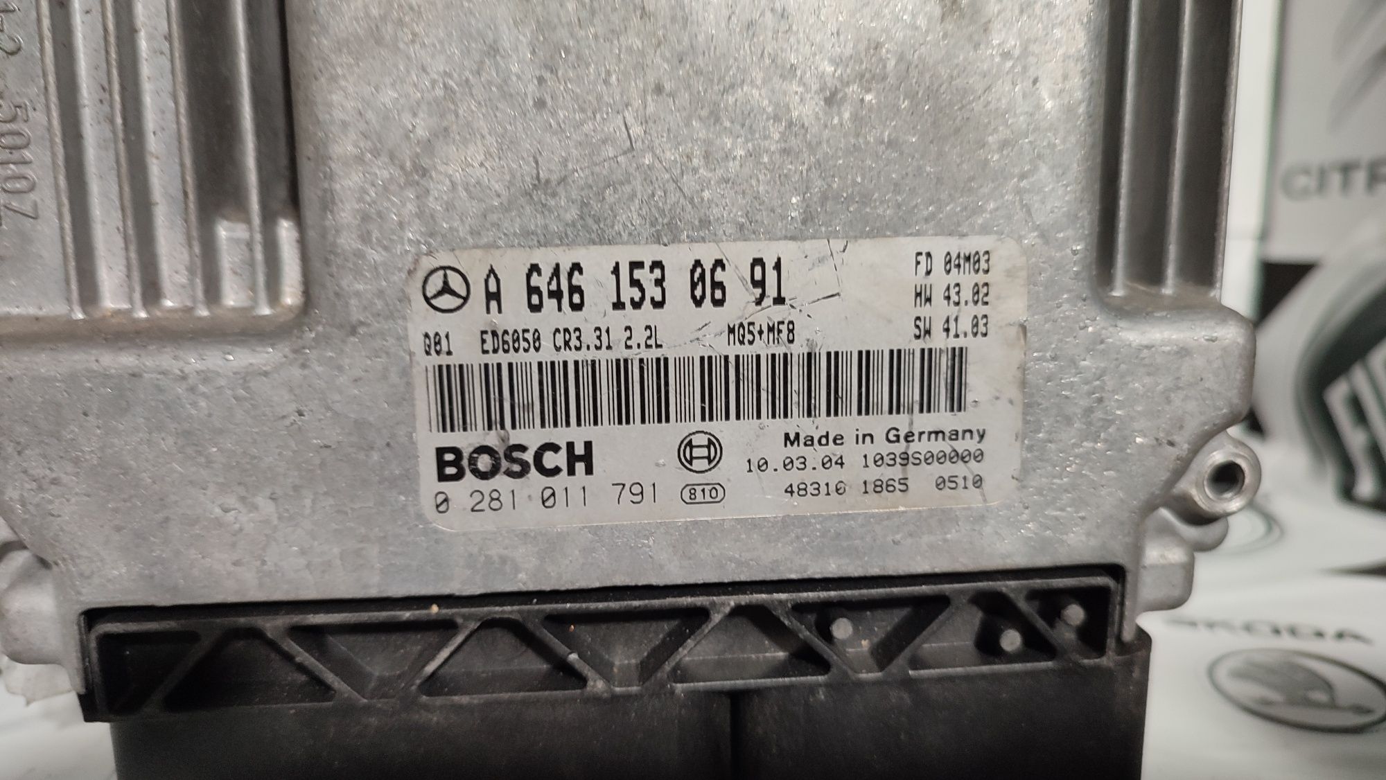 Блок управління двигуном MB Vito w639 OM646 A6461530691