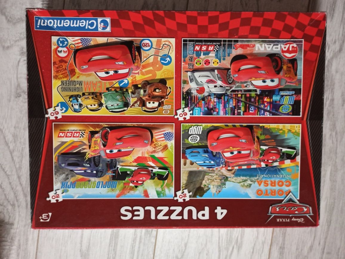 Puzzle Cars, Cars2, Samoloty, Psi Patrol