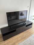 Movel TV preto/castanho - Ikea