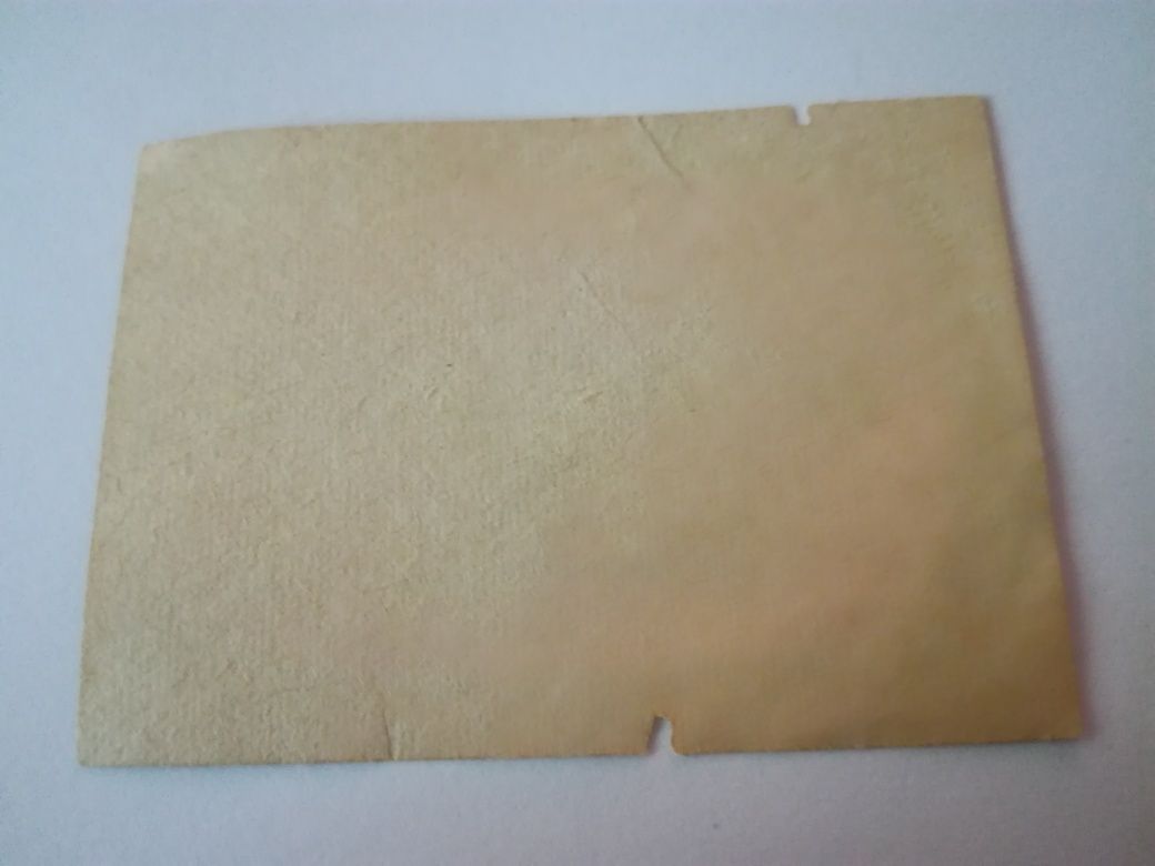 Stara etykieta piwna Browar Pomorski 1966 po piwie