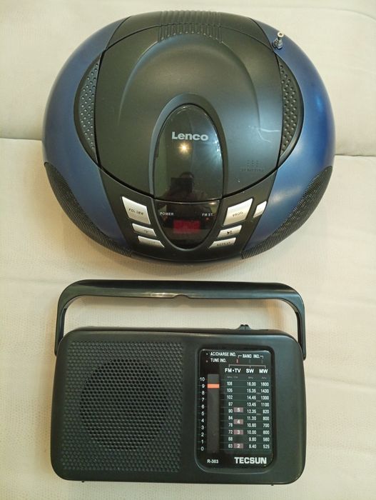 Магнитола, радиоприемник Lenco scd-37. Tecsun. Panasonic rx fs 430.