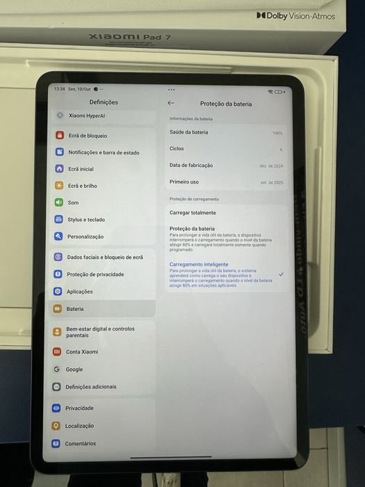 Tablet Xiaomi Pad 7 11.2” 8GB/256GB Wi-Fi Graphite Grey