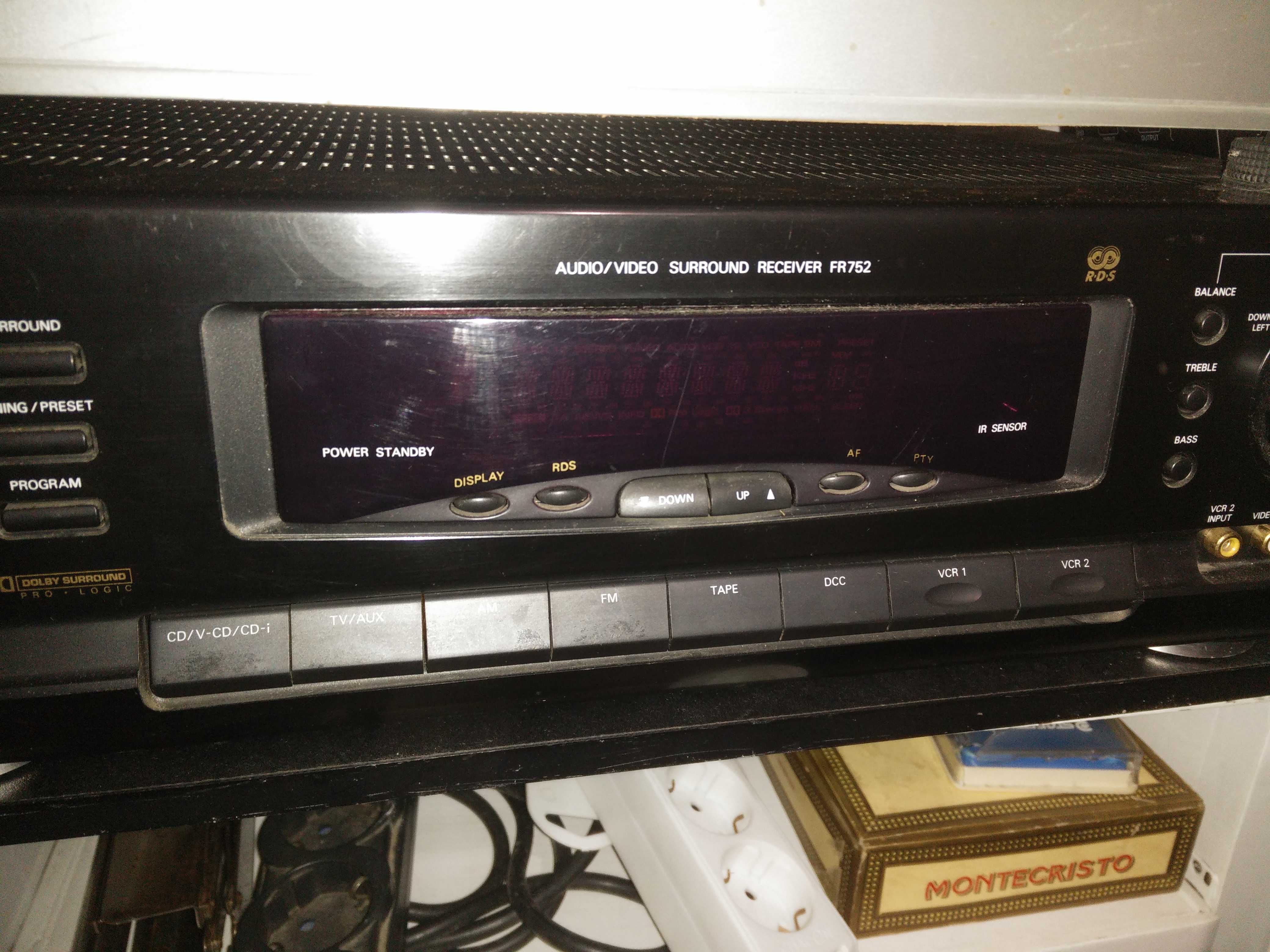 PHILIPS audio video surround receiver  FR752