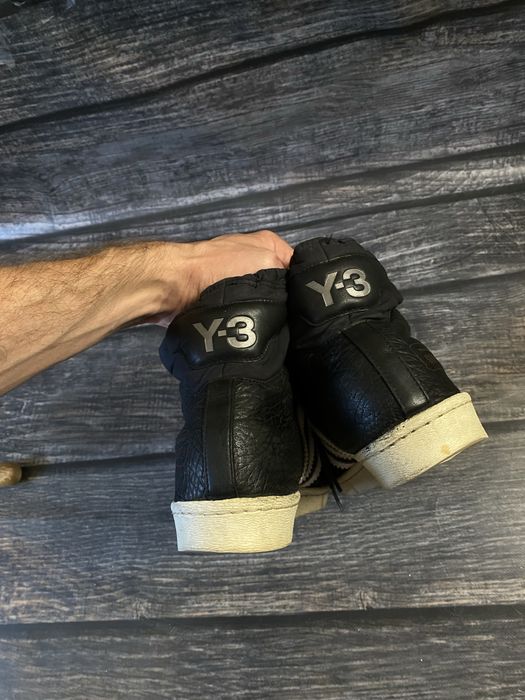 Y-3 шкіряні yohji yamamoto adidas кросівки японького бренду осінь зима