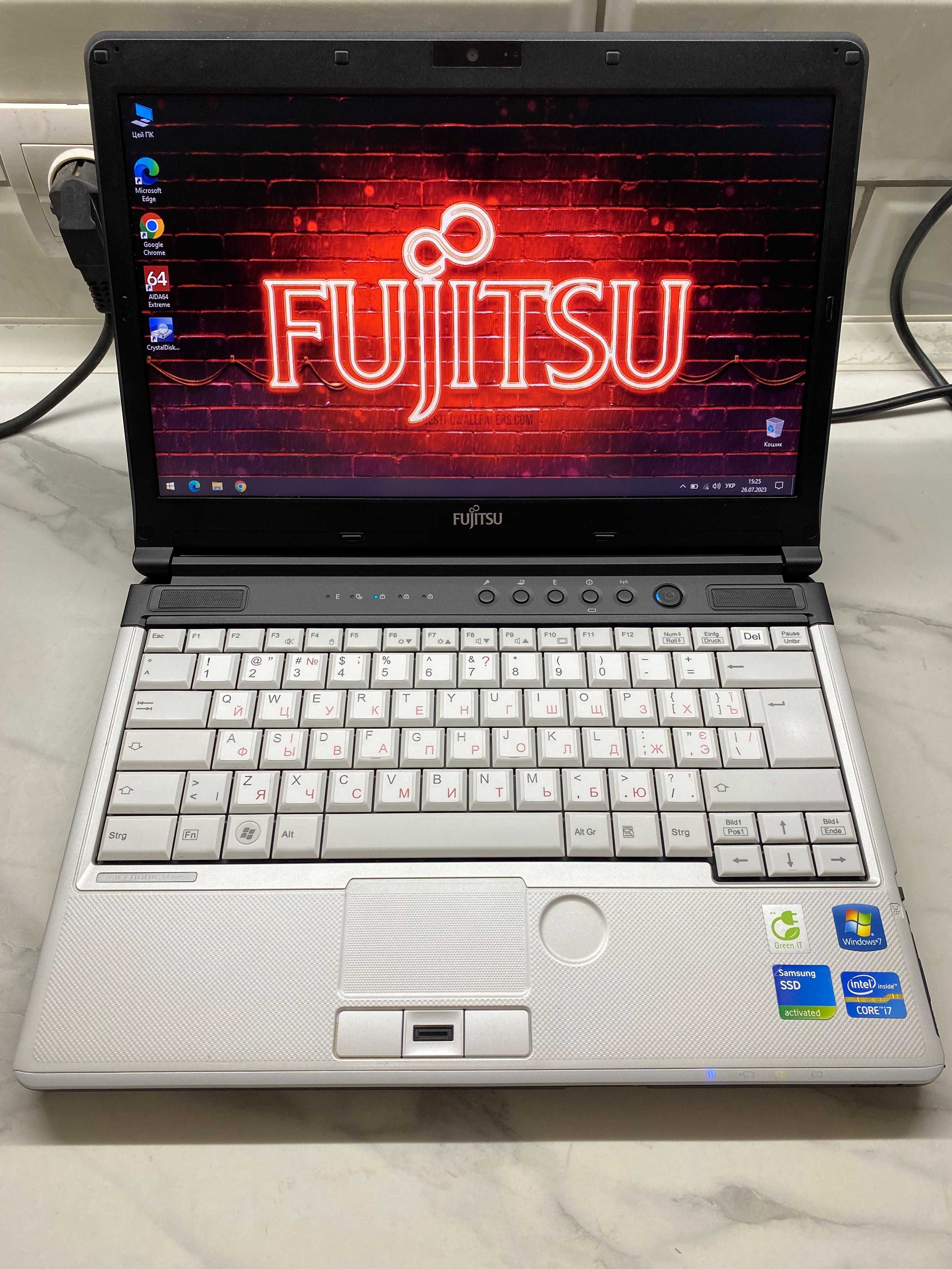 Fujitsu Lifebook S761 Core I7-2640M/8Гб ОЗУ/SSD 240/13.3'' HD