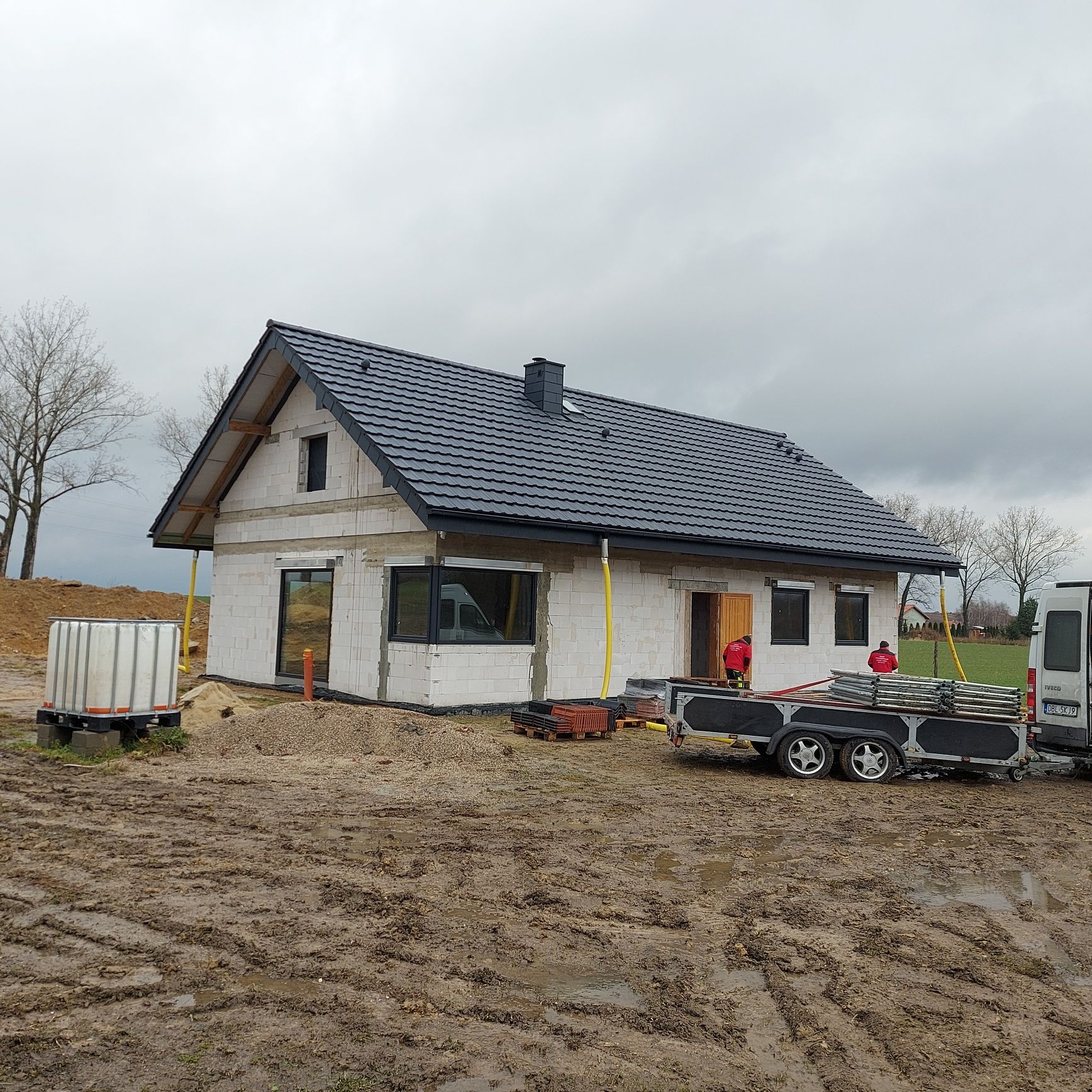 Budowa domów stany surowe prace budowlane elewacje