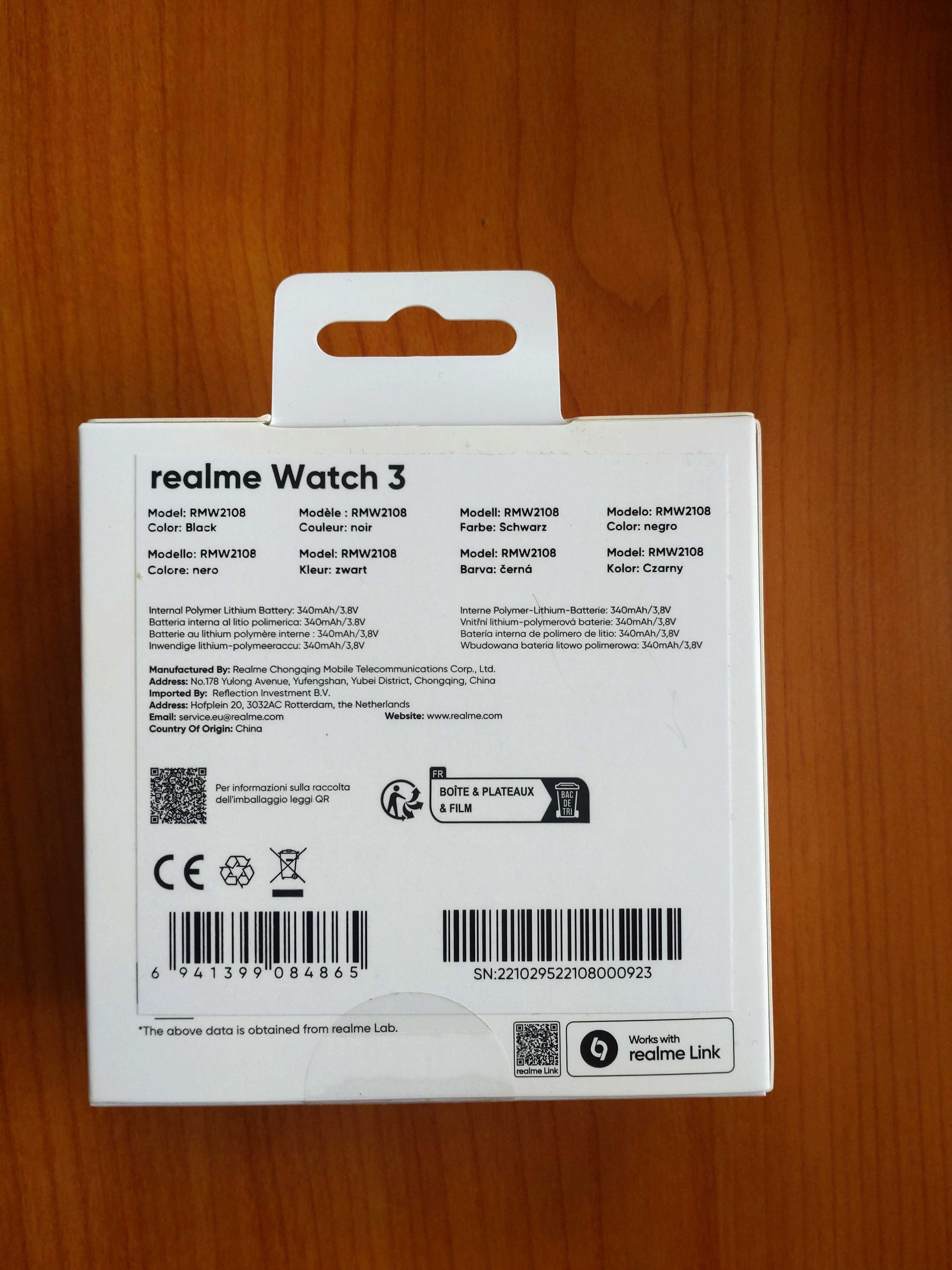 realme Watch 3 NOWY