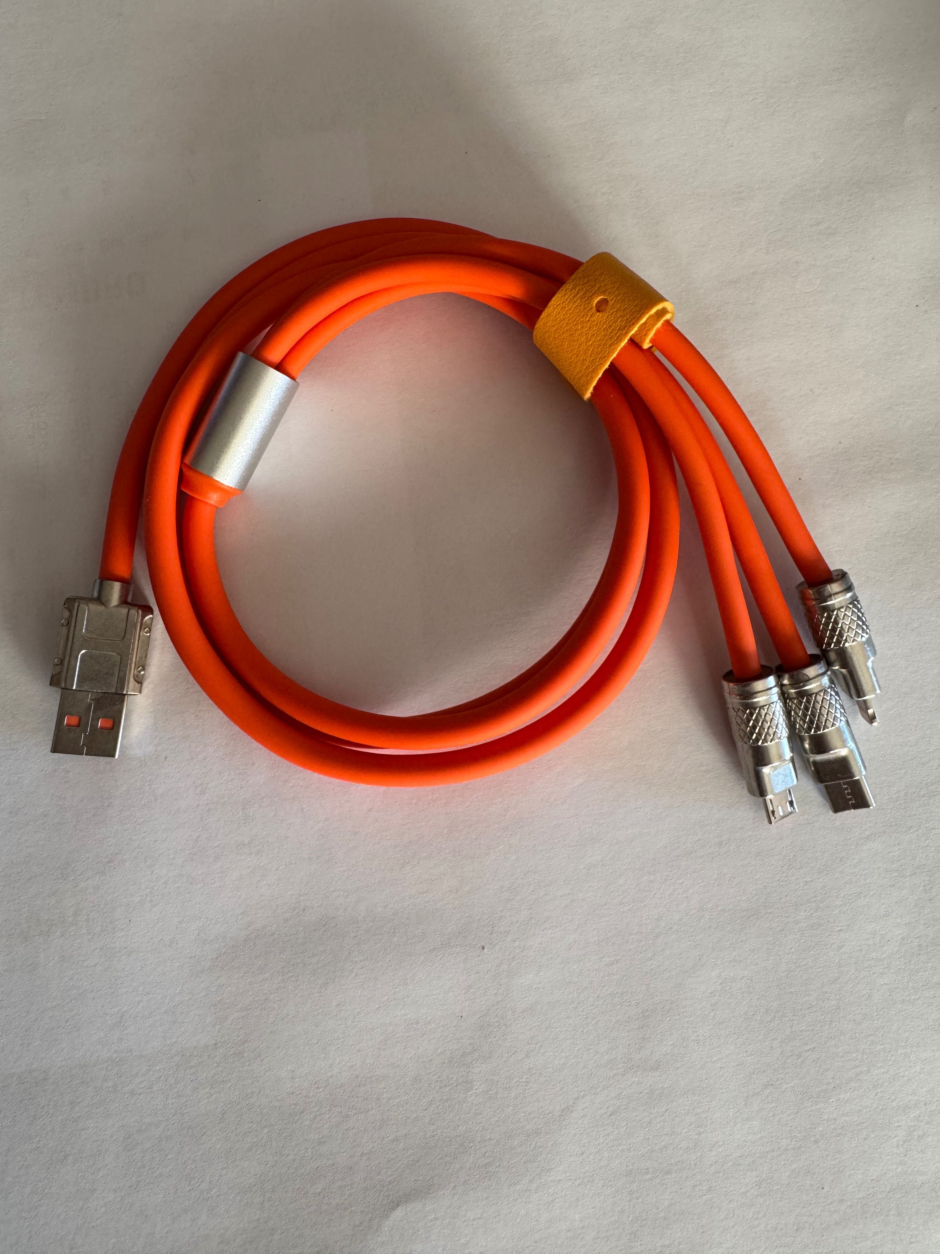 Cabo USB 3 - 1 usb-c usb-a tipo-c 120cm