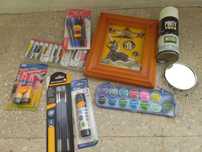 Conjunto de Material de pintura