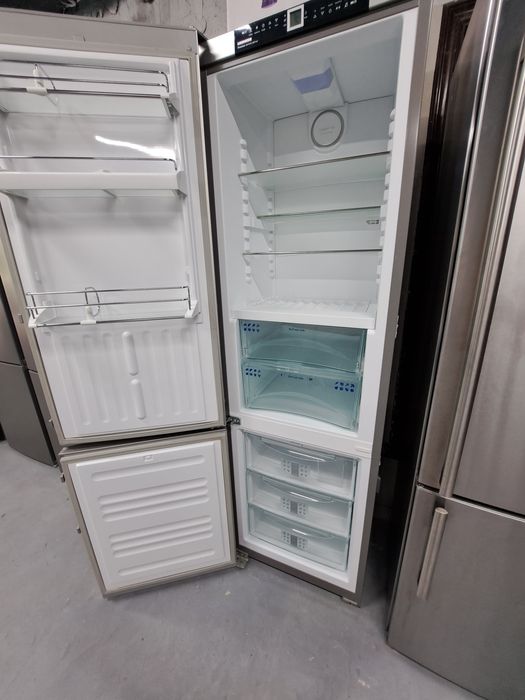 Сток Стильний холодильник Samsung wst43e нержавійка NoFrost Гарантія