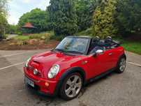 Mini Cooper S Cabrio 2006 , skorzana tapicerka , 6 biegow , 73k mil