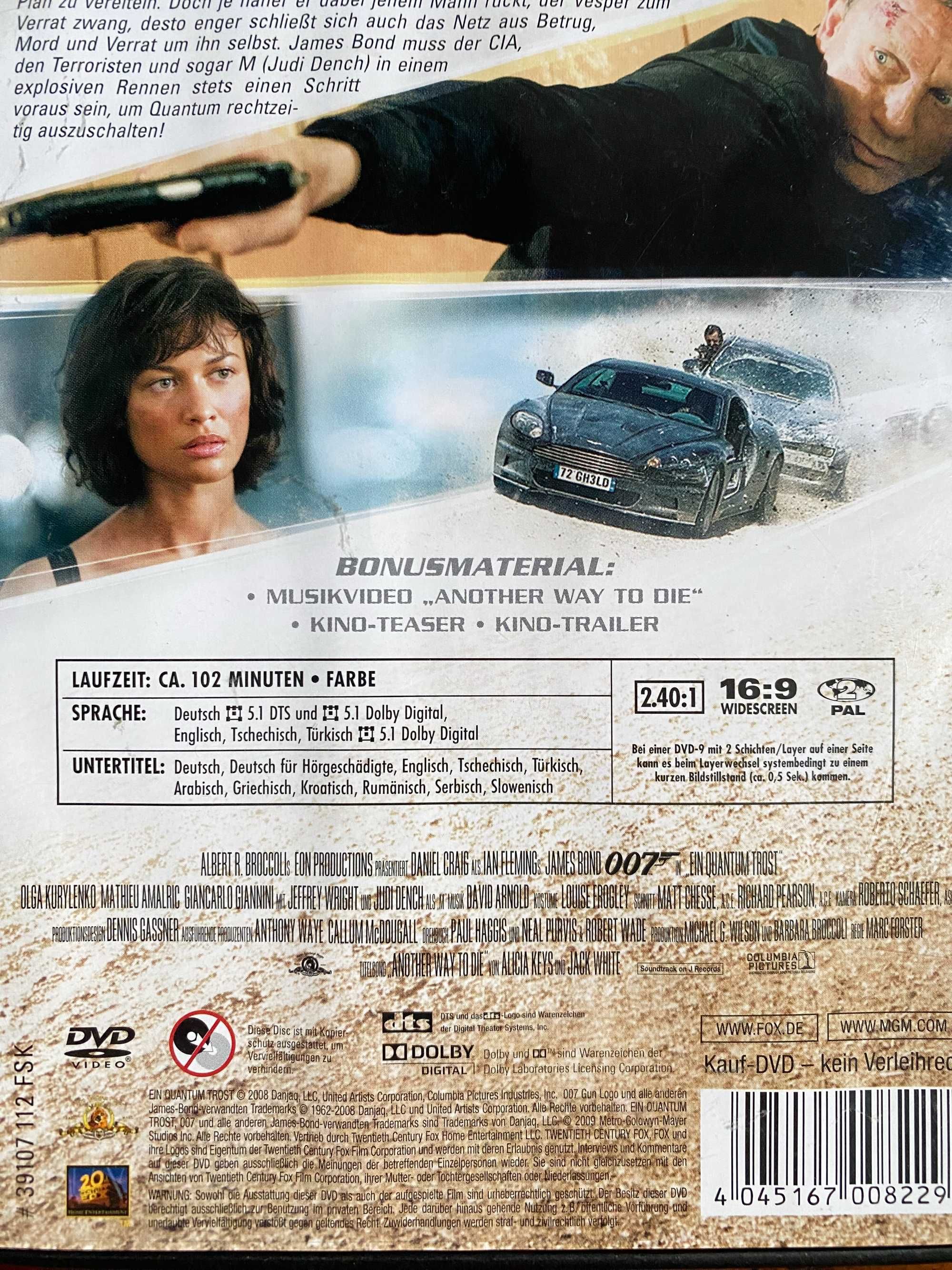 Płyta DVD film 007 Casino Royale trzy płyty Kraków