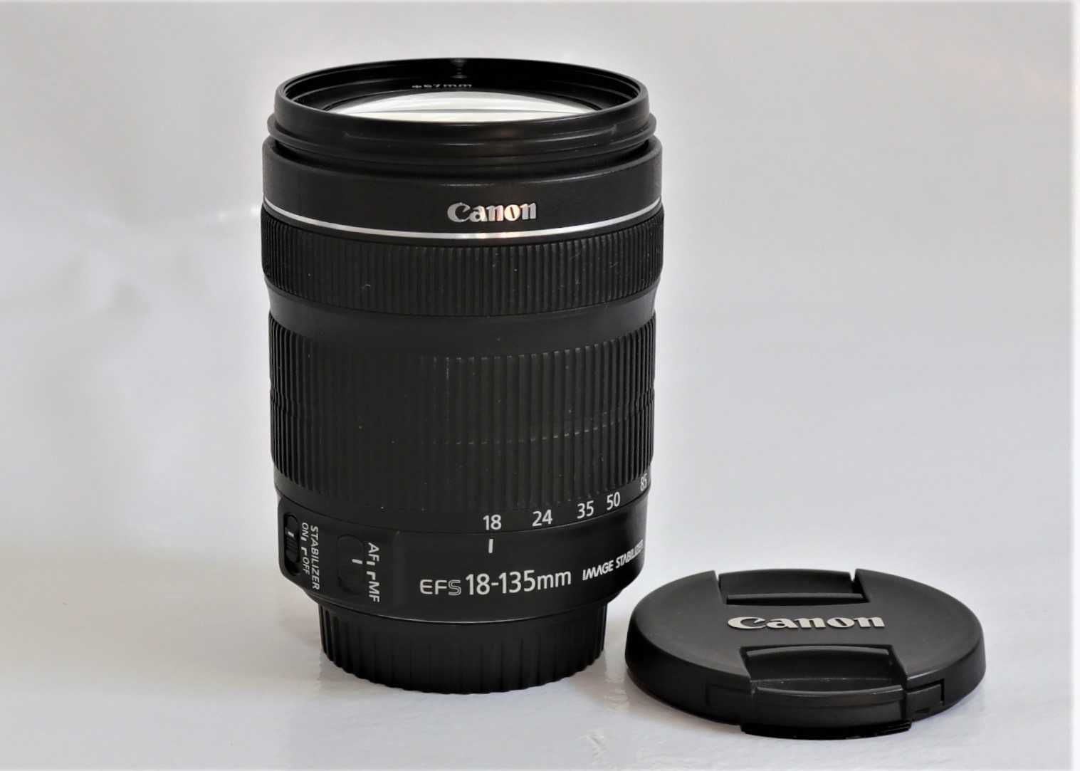 Lente Canon 18-135mm IS STM (LER DESCRIÇÃO)
