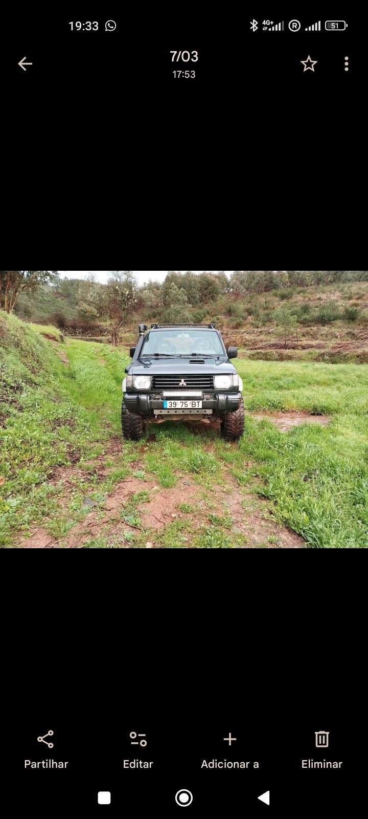 Mitsubishi Pajero vendo ou troco