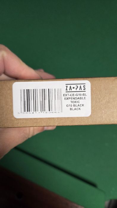 Nóż za-pas expendable toxic