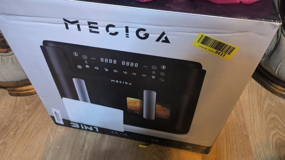 МУЛЬТИПІЧ MECIGA 3в1 з двома камерами | Аерофритюрниця