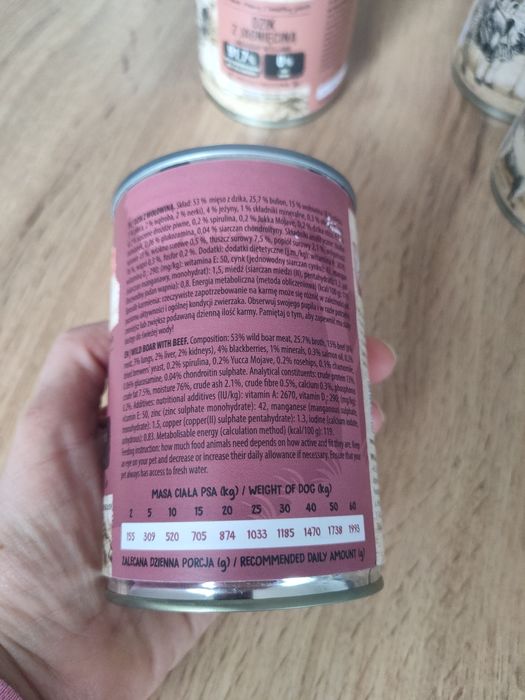 Karma hipoalergiczna dla psa Wiejska Zagroda leśne smaki