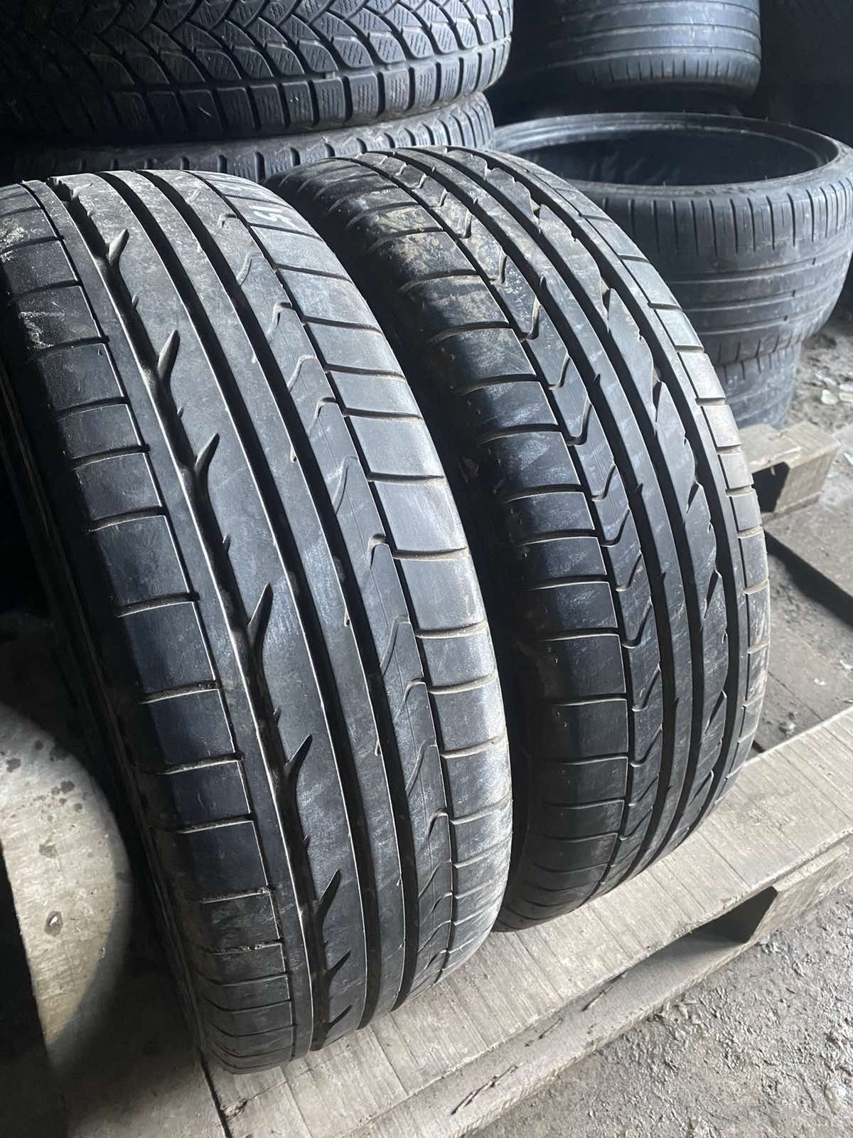 175.55.15 Bridgestone 2шт лето БУ склад шины резина из Европы 55 R15