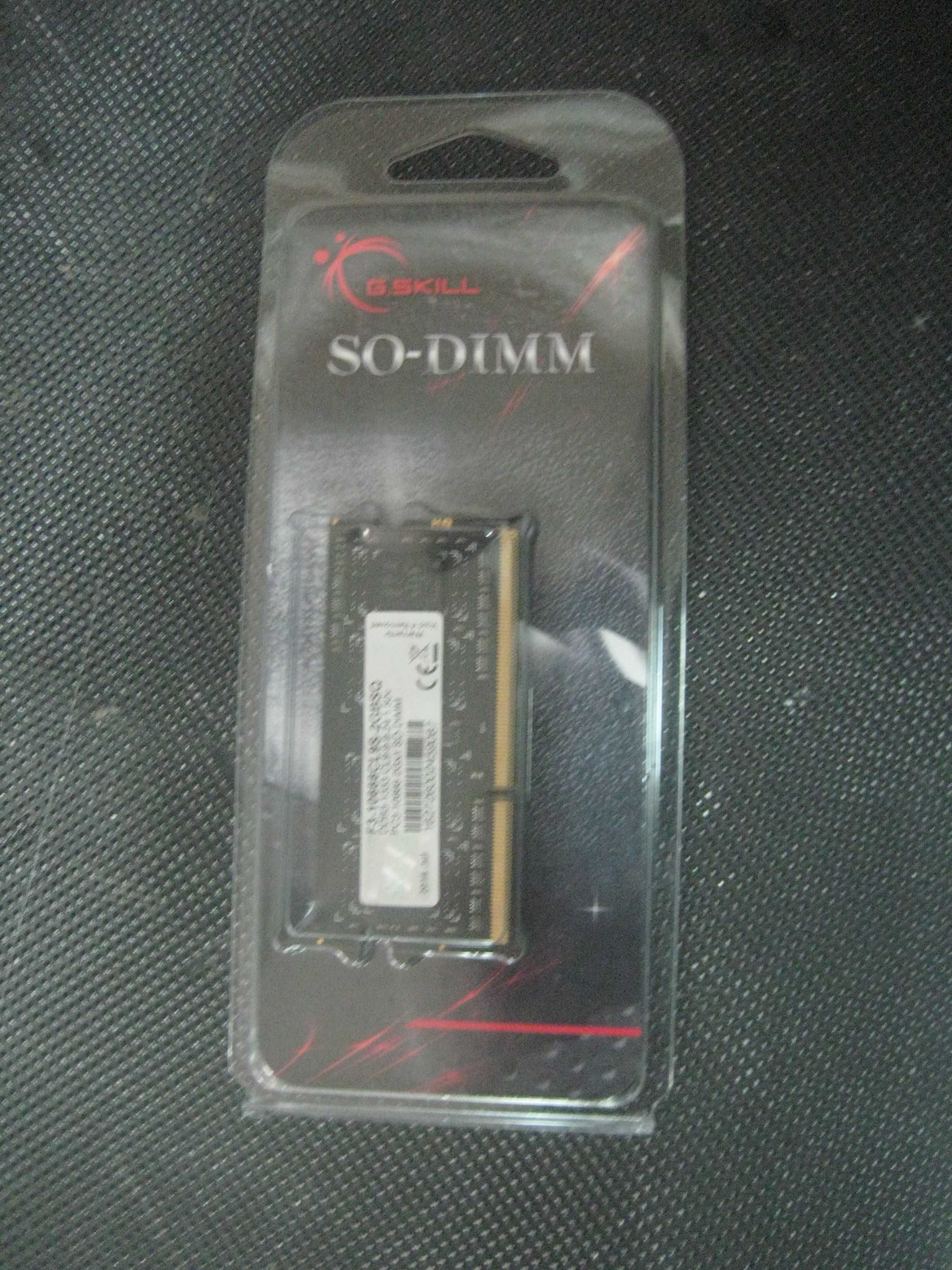 memórias so-dimm DDR3 1333 g.skill 2GB