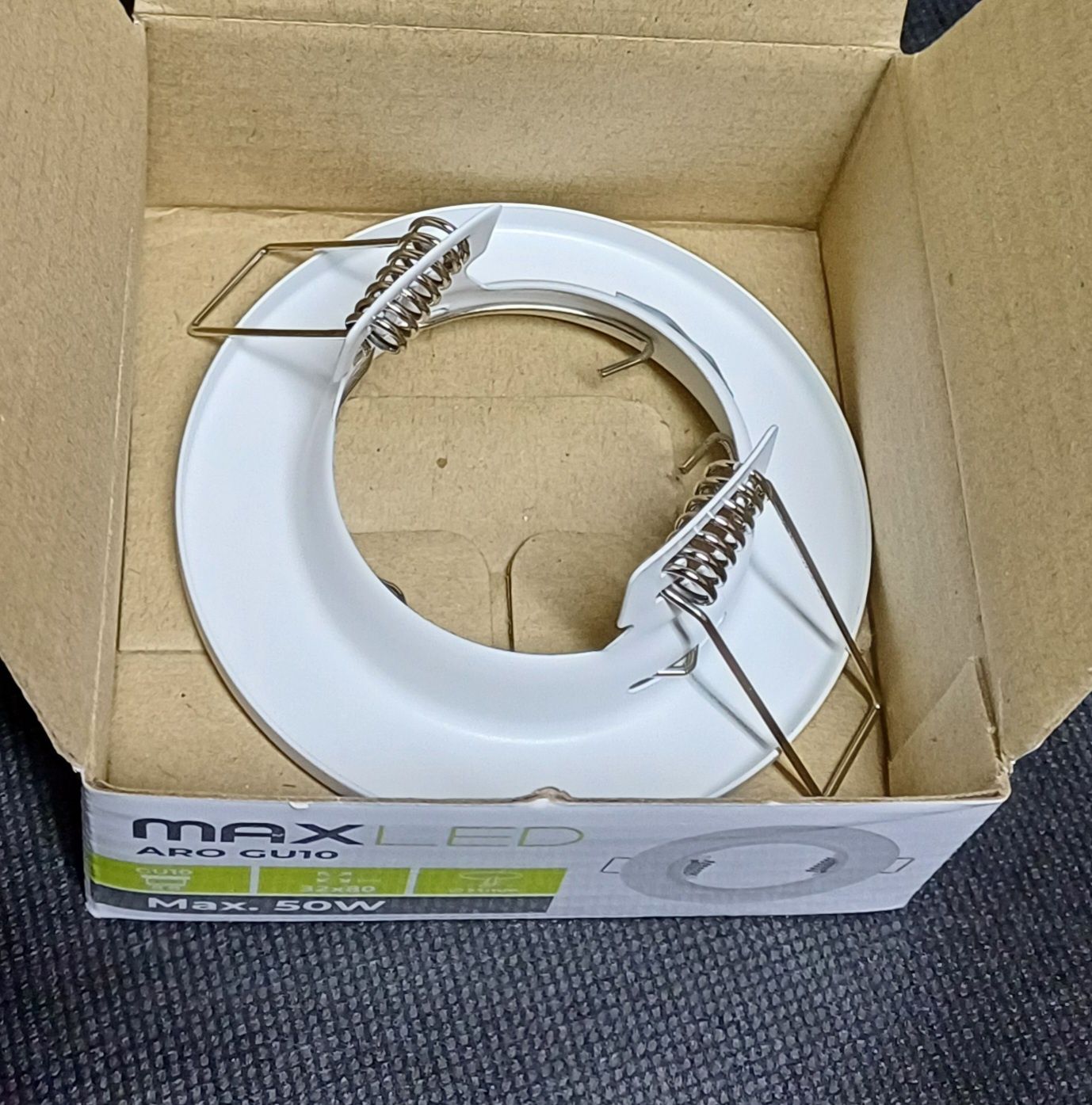 Aros para lâmpadas GU10
