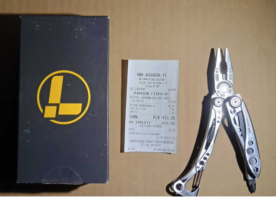 Multitool Leatherman Skeletool