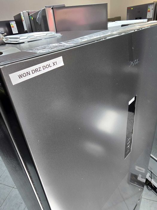 OUTLET nowa Lodówka NoFrost TCL RP340BSD0 185 cm Czarna gwar 2 lata X1