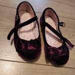 Eleganckie buty dziewczynka bordo rozm. 27