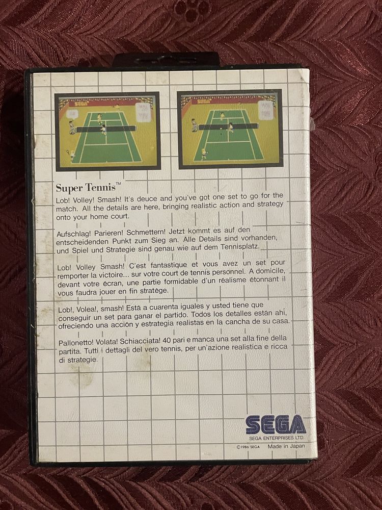 Jogo Sega Master System