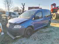 Volkswagen VW caddy 3 III Life 1.9 tdi na części lampy maska klapa