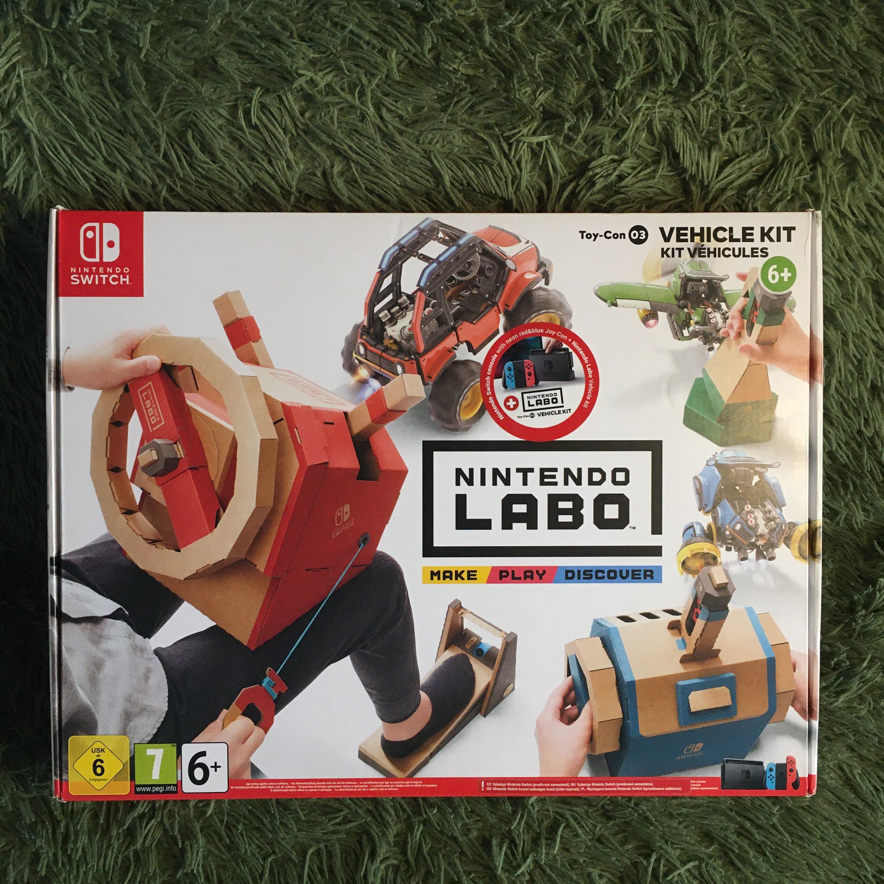 Nintendo Labo Toy-con 03 Vehicle Kit в ідеалі