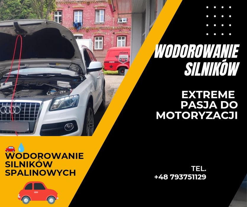 Wodorowanie bezinwazyjne oczyszczanie z nagaru