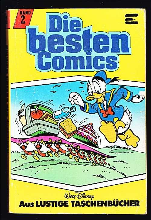 DIE BESTEN COMICS Lustige Taschenbücher Band 1-3 - W. Disney