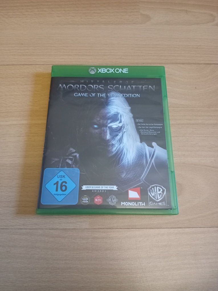 Gra shadow of mordor goty xbox one