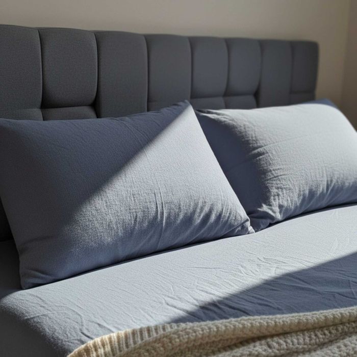 Постільна білизна Варена бавовна. Колір Синій Джинс. Всі розміри