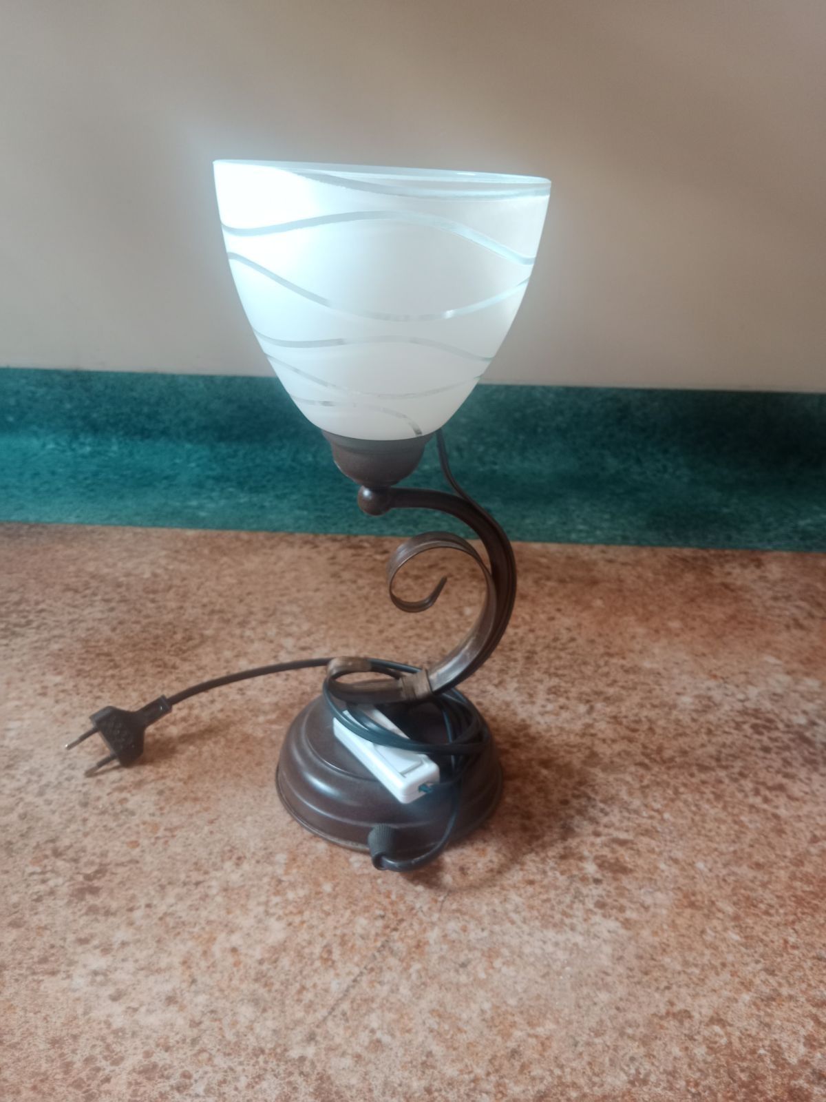 Lampa stojąca plus mała