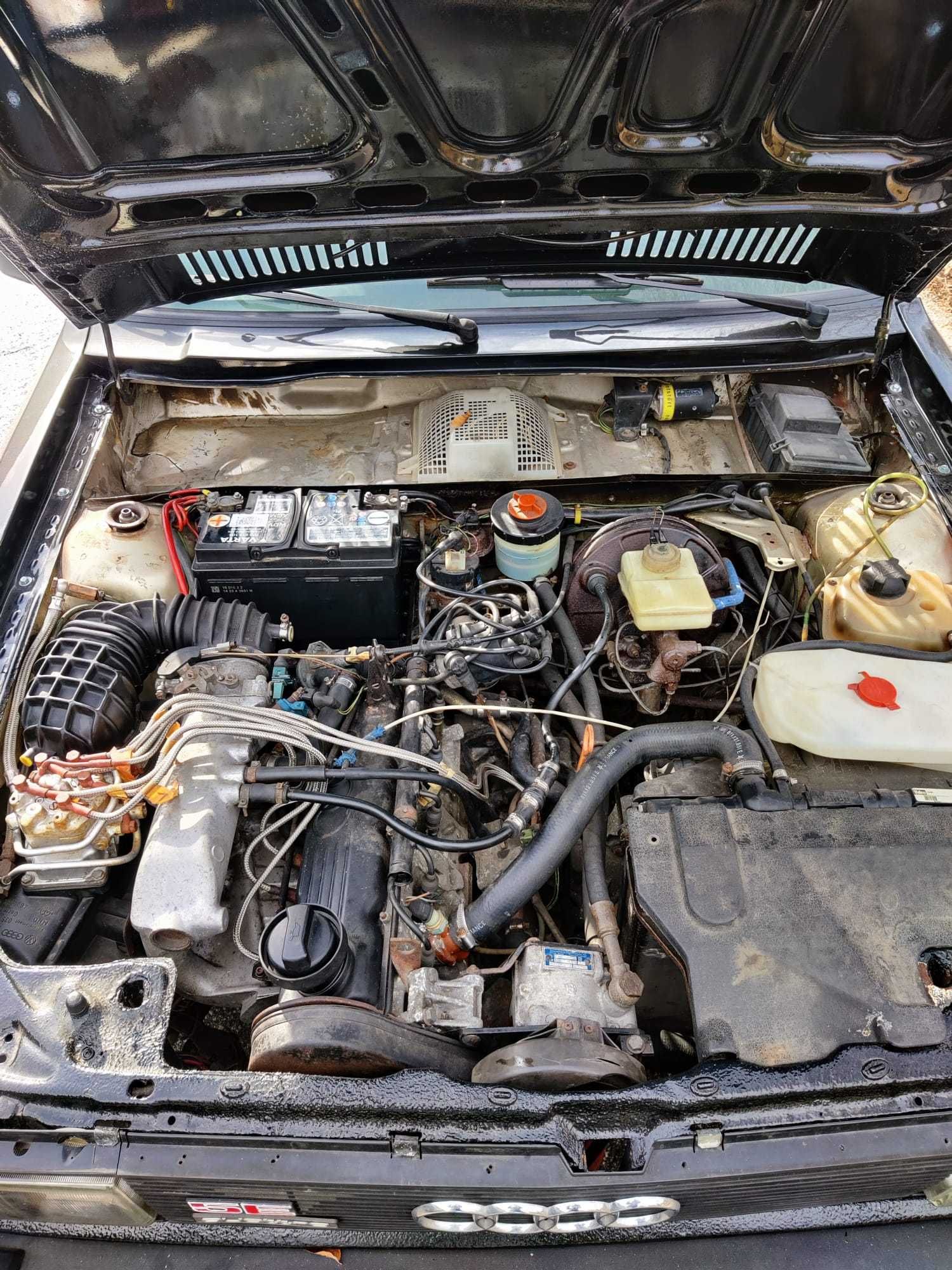 Audi 80 Quattro  Zermatt Silver 1983 rok 115 KM  5 cyl.